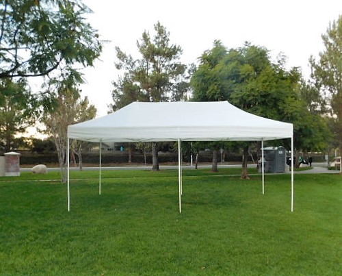 10x20 White Pop Up Style Canopy