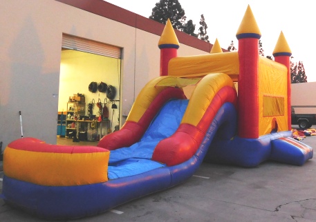 Castle Combo Jumper and Slide Inflatable