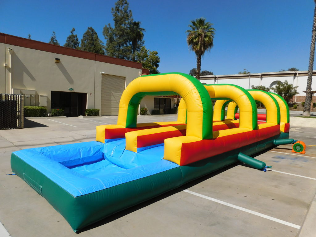 Slip-N-Slide: Backyard Slip-N-Slide - Facade Theme Party