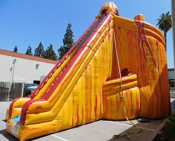 27ft Volcano Inflatable Water Slide
