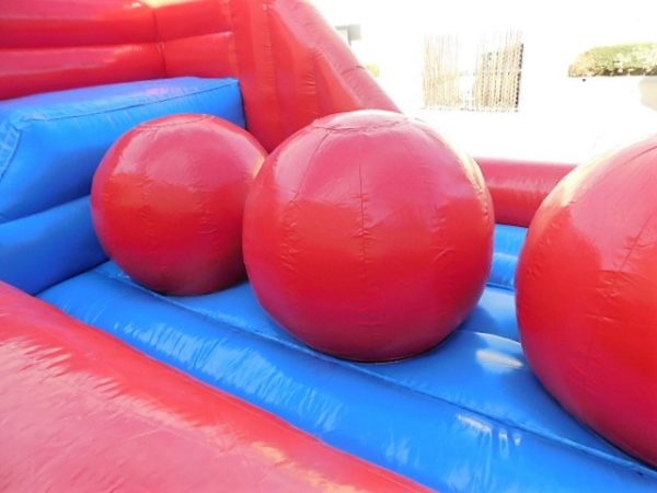 Close up of the Big Ball Wipeout game